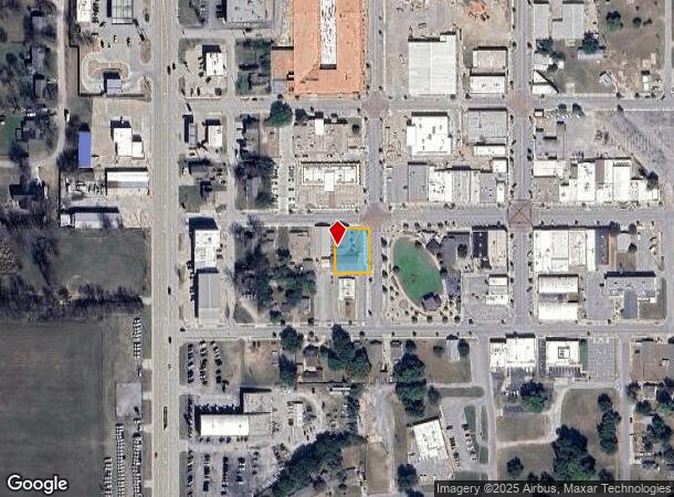  100 W Dawes Ave, Bixby, OK Parcel Map