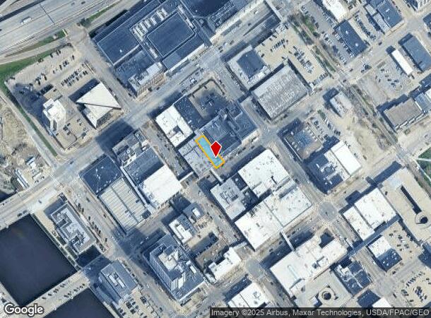 208 2Nd Ave Se, Cedar Rapids, IA Parcel Map