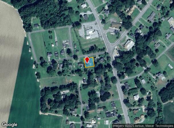 102 W Maple St, Gatesville, NC Parcel Map