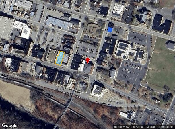  757 Main St, Willimantic, CT Parcel Map