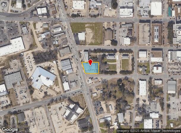  202 N Frazier St, Conroe, TX Parcel Map