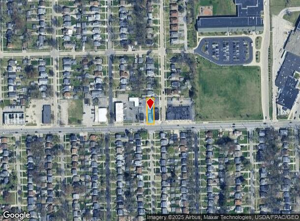 2726 W Sylvania Ave, Toledo, OH Parcel Map