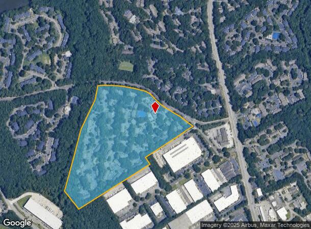  3350 Jones Mill Rd, Peachtree Corners, GA Parcel Map