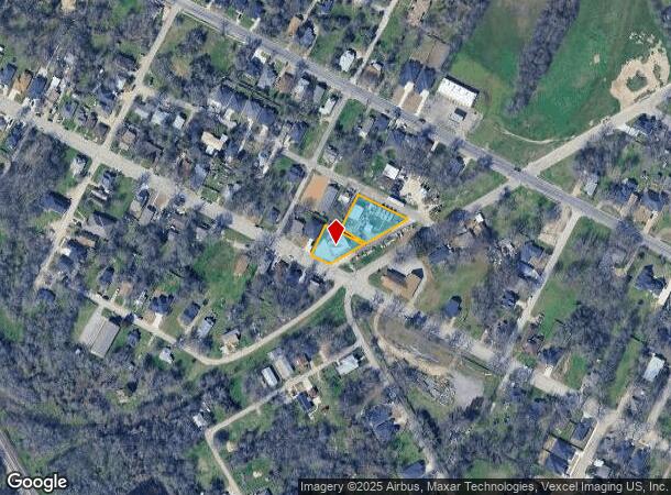  803 E Jefferson St, Waxahachie, TX Parcel Map