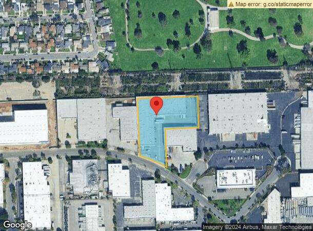  1161 Sandhill Ave, Carson, CA Parcel Map