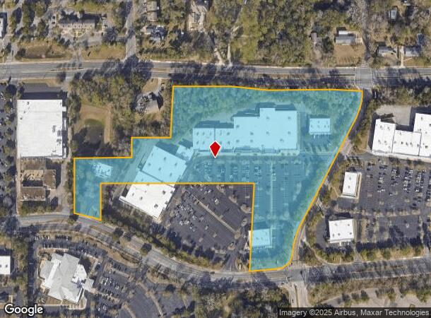  1504 Governors Square Blvd, Tallahassee, FL Parcel Map