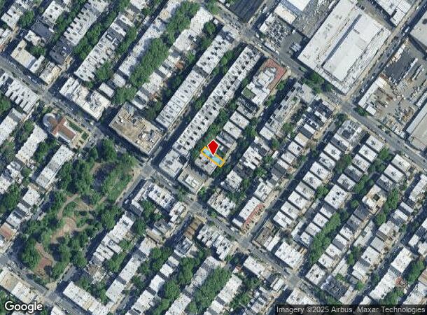  311 Eldert St, Brooklyn, NY Parcel Map