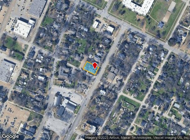  501 N College St, Waxahachie, TX Parcel Map