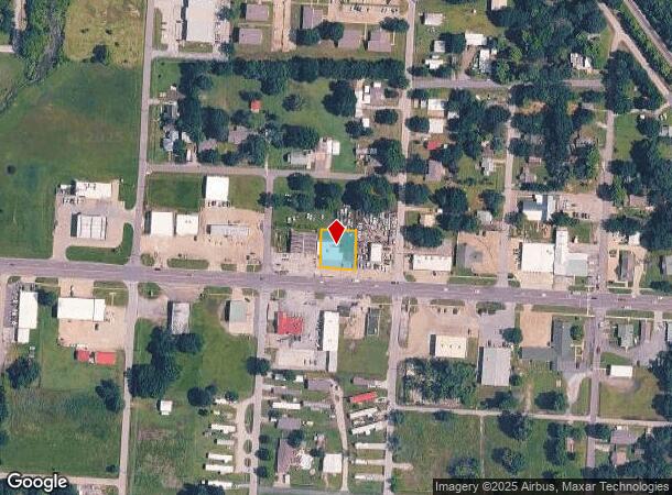  606 W Cherokee St, Wagoner, OK Parcel Map