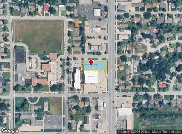  2721 N Main St, Hutchinson, KS Parcel Map