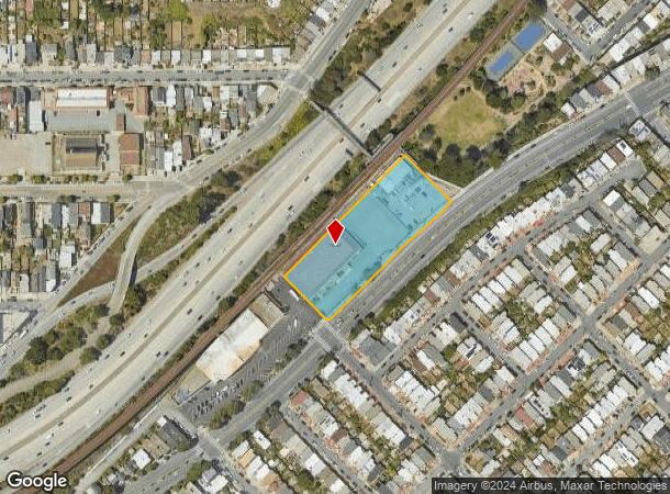  2850 Alemany Blvd, San Francisco, CA Parcel Map