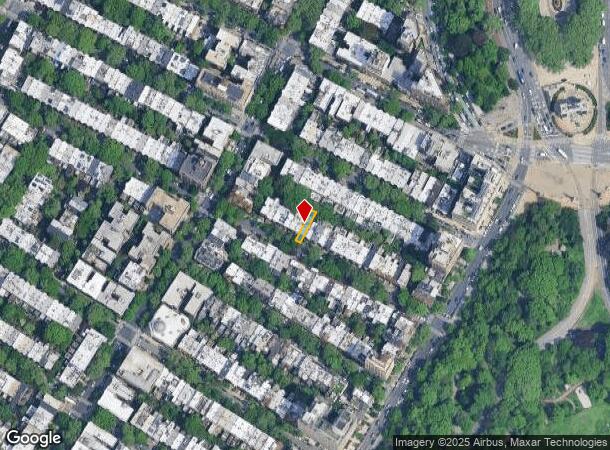  827 Carroll St, Brooklyn, NY Parcel Map