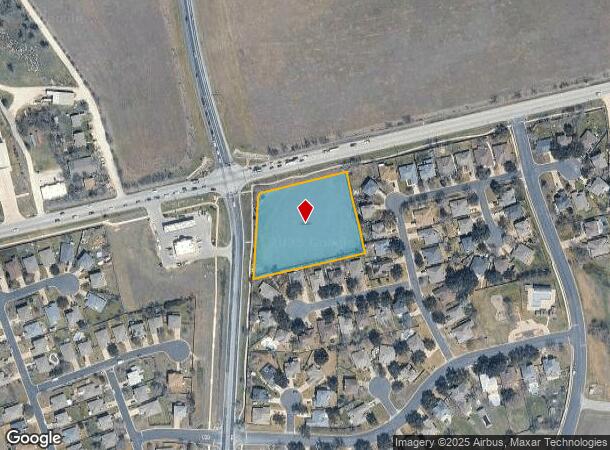 2910 E University Ave, Georgetown, TX Parcel Map