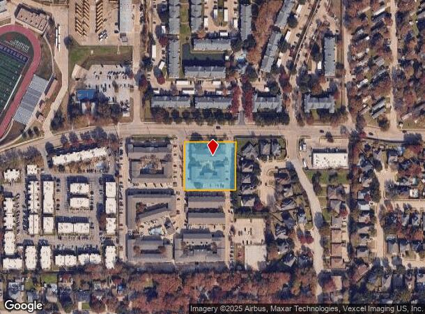  2805 Mustang Dr, Grapevine, TX Parcel Map