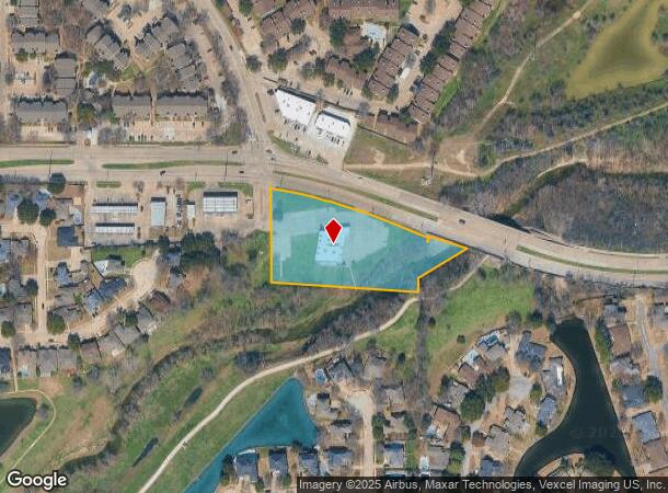  3000 Meadowbrook Blvd, Arlington, TX Parcel Map