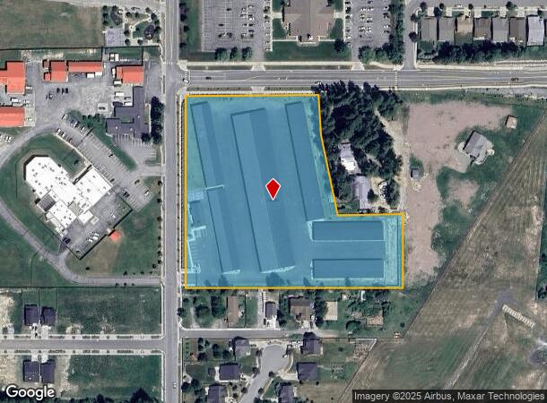 4002 N Boyer Ave, Sandpoint, ID Parcel Map