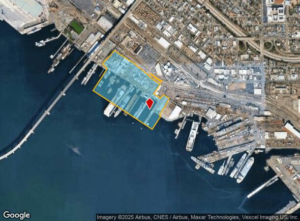  1427 Sampson St, San Diego, CA Parcel Map