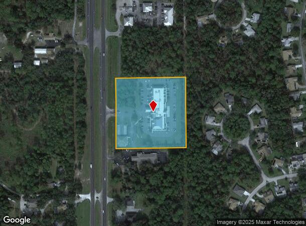  7955 S Suncoast Blvd, Homosassa, FL Parcel Map