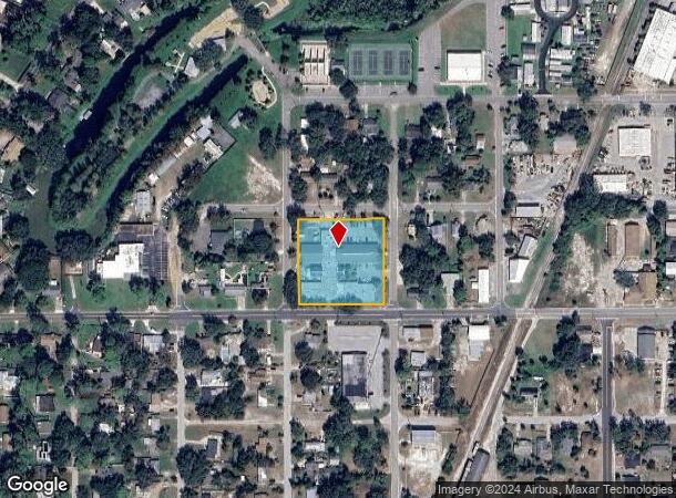  411 W Woodward Ave, Eustis, FL Parcel Map