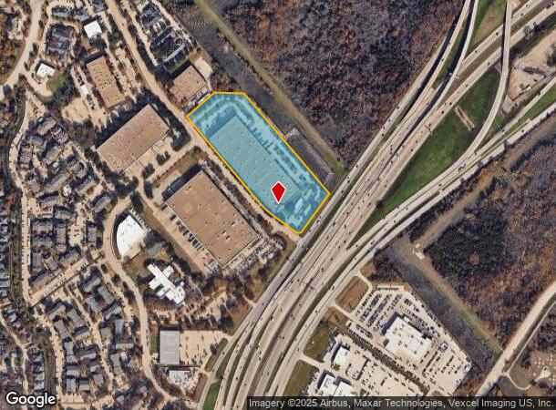  2200 William D Tate Ave, Grapevine, TX Parcel Map