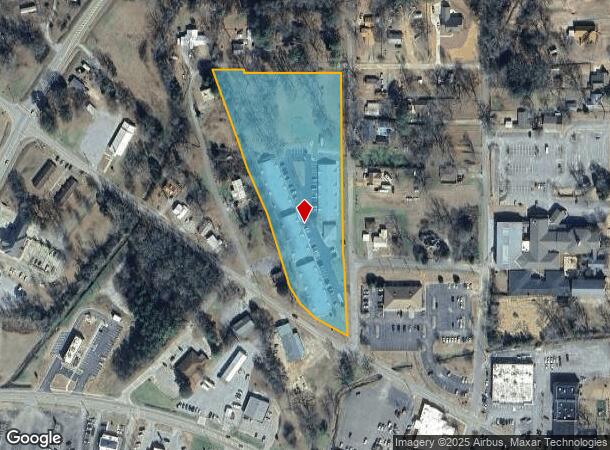  100 Collins St, Columbiana, AL Parcel Map