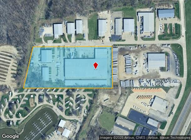 125 Thunderbird Ln, East Peoria, IL Parcel Map