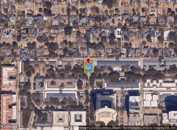  6171 Bandera Ave, Dallas, TX Parcel Map