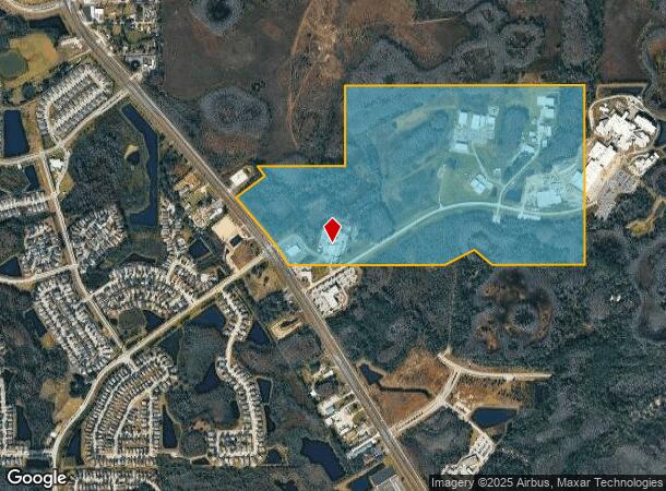 10201 Lucy Dobies Ct, Land O Lakes, FL Parcel Map