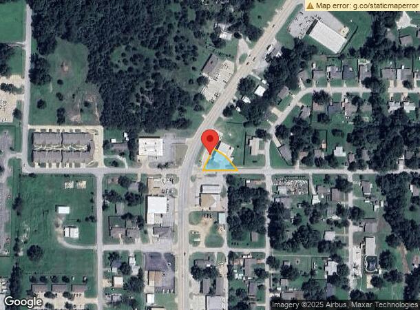  701 N Broadway St, Tecumseh, OK Parcel Map