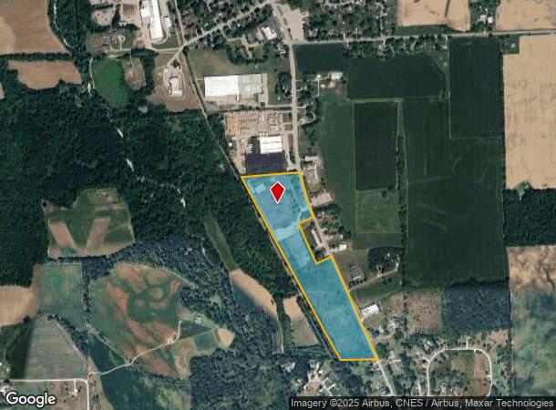  11700 Tecumseh Clinton Rd, Clinton, MI Parcel Map