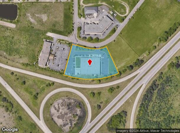  9550 Woodlane Dr, Dimondale, MI Parcel Map