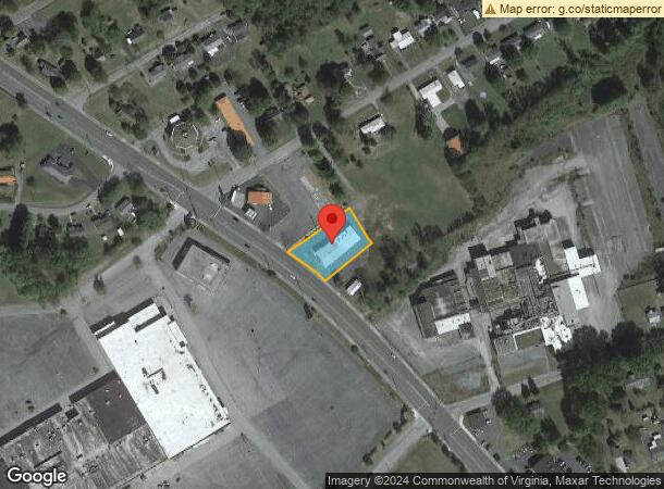  603 Gate City Hwy, Bristol, VA Parcel Map