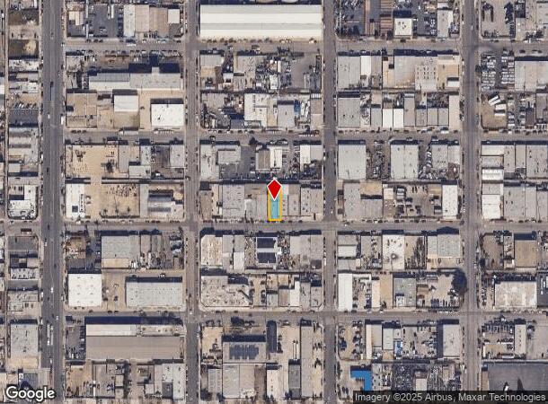  1531 W Cowles St, Long Beach, CA Parcel Map