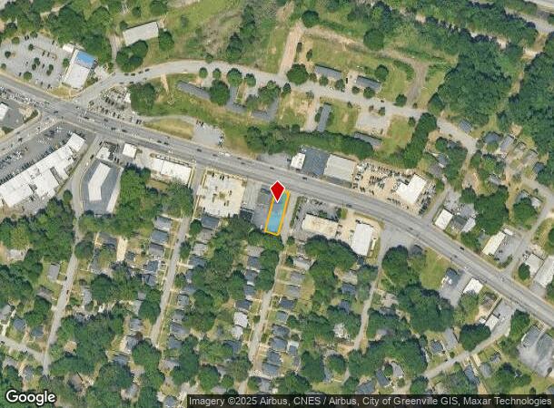  510 Laurens Rd, Greenville, SC Parcel Map