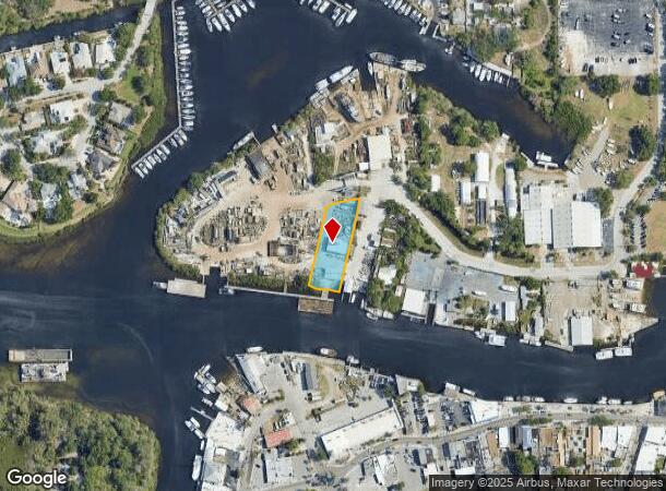  1040 Island Ave, Tarpon Springs, FL Parcel Map