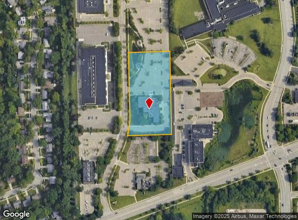 2100 Commonwealth Blvd, Ann Arbor, MI Parcel Map