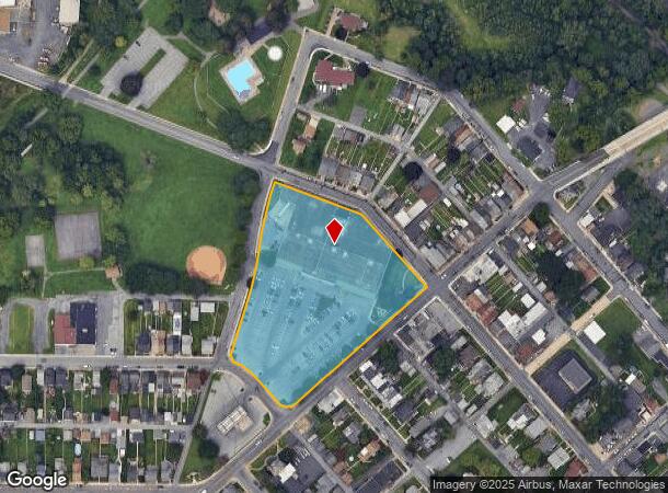 202 Chestnut St, Coplay, PA Parcel Map