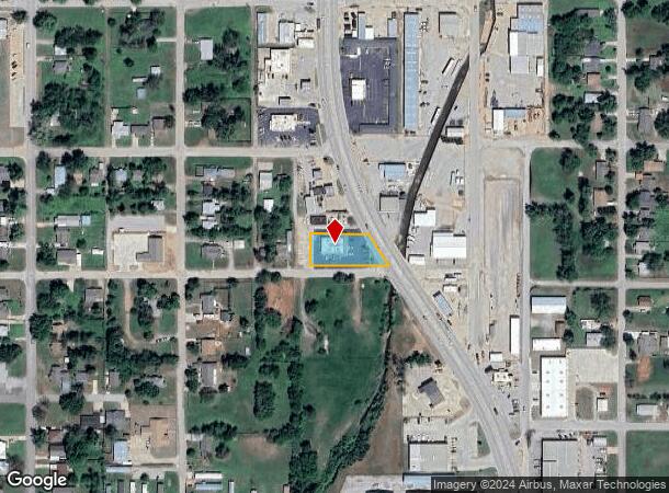  1428 S 4Th St, Chickasha, OK Parcel Map