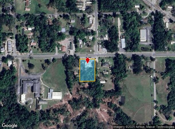  16753 Spring St, White Springs, FL Parcel Map