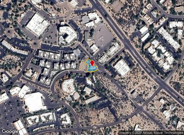 7405 E Elbow Bend Rd, Carefree, AZ Parcel Map