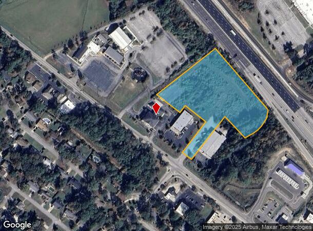  7800 Broad River Rd, Irmo, SC Parcel Map