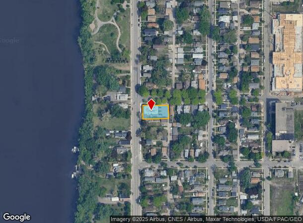  2219 Marshall St Ne, Minneapolis, MN Parcel Map