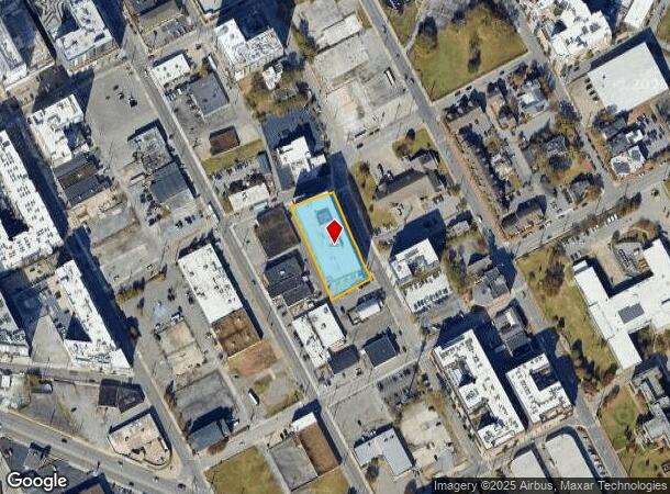  615 3Rd Ave S, Nashville, TN Parcel Map