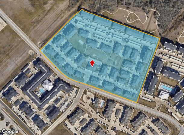  625 Creekside Way, New Braunfels, TX Parcel Map