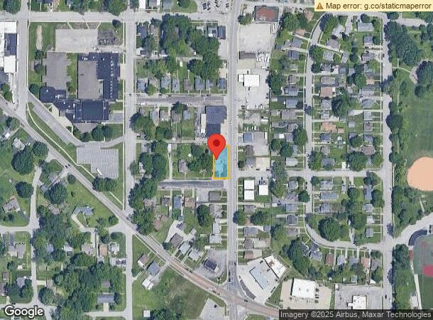  633 S Lincoln Ave, O Fallon, IL Parcel Map