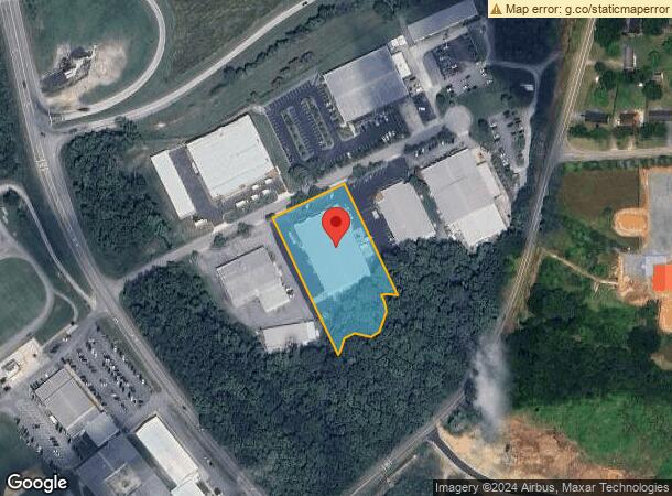  25 High Tech Blvd, Thomasville, NC Parcel Map