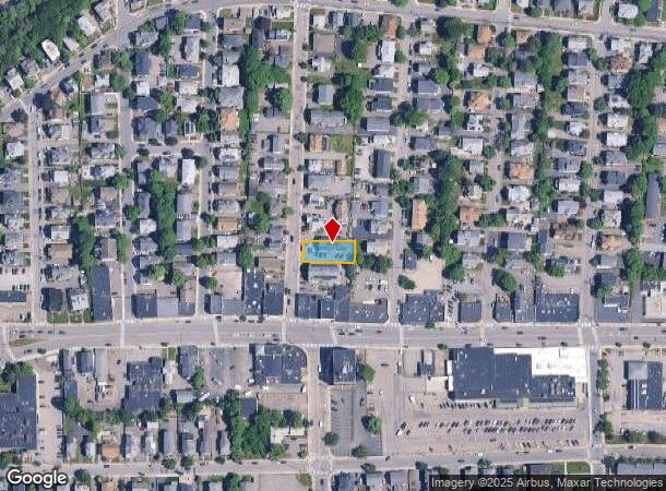  17 Hammond St, Waltham, MA Parcel Map