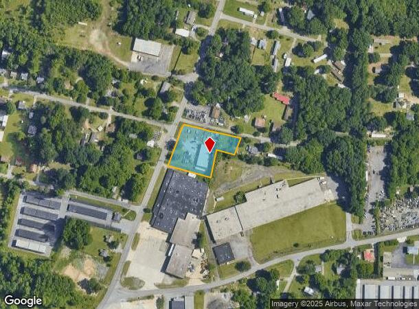  1209 Old Thomasville Rd, High Point, NC Parcel Map