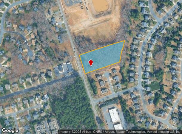 3807 Providence Rd S, Waxhaw, NC Parcel Map