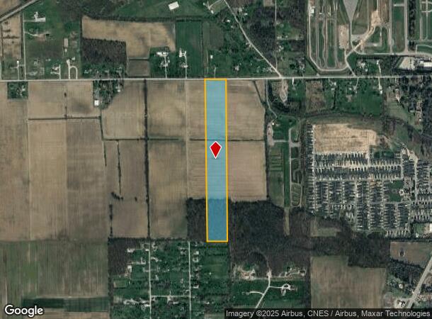 E Newburg Rd, Carleton, MI Parcel Map